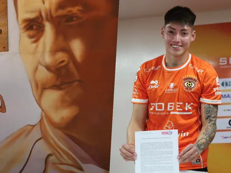 El emotivo primer contrato del hijo menor de Fernando Cornejo