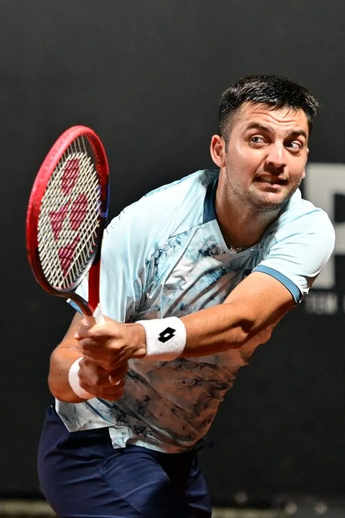 Tomás Barrios y Matías Soto en el Challenger de Campinas (Instituto Sports).