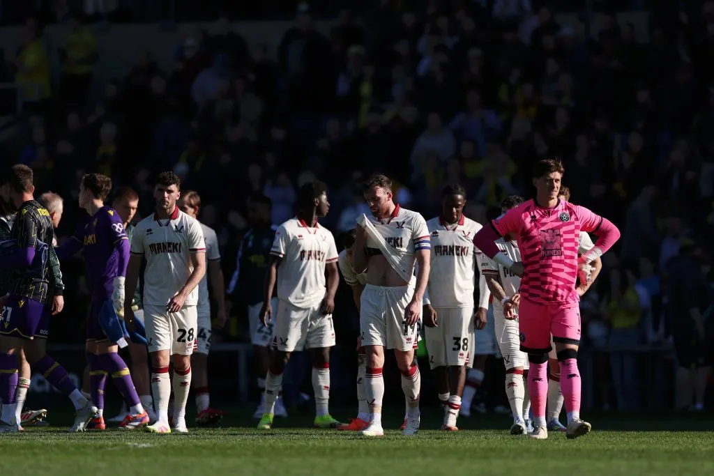 Sheffield United cayó en su visita a Oxford (Photo by Ryan Pierse/Getty Images)