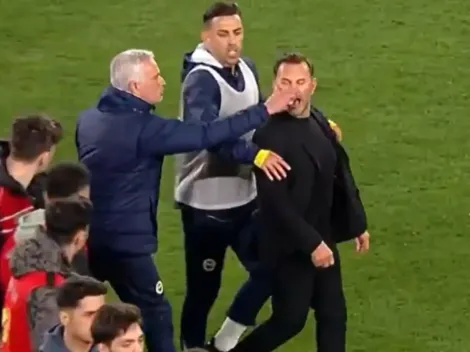 Mou se gana un ejemplar castigo por "narizazo" a DT rival