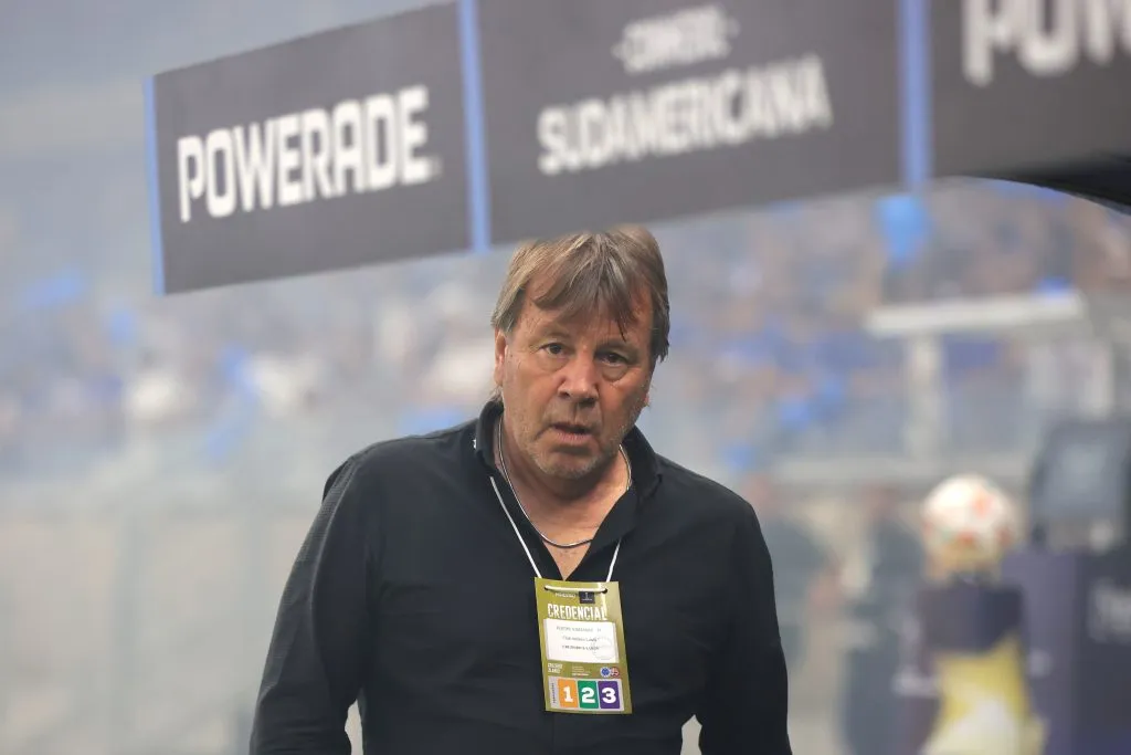 Ricardo Zielinski, el entrenador de Belgrano, dio varios tips ante Estudianes (Gilson Lobo/Getty Images).