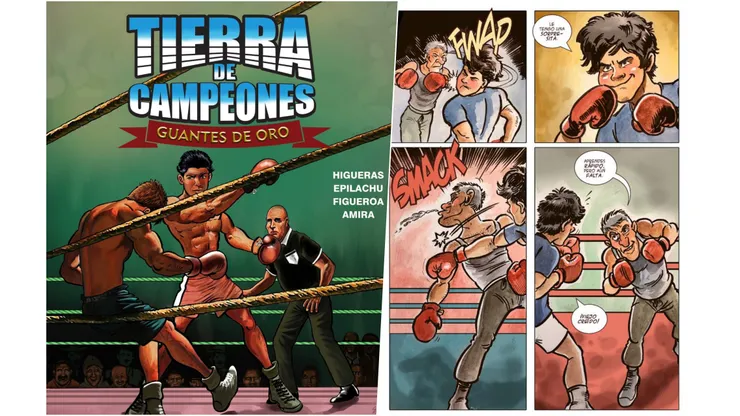 La serie de comics será lanzada en el Club México en Santiago.