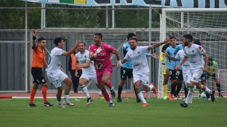 El momento del gol del Pije.