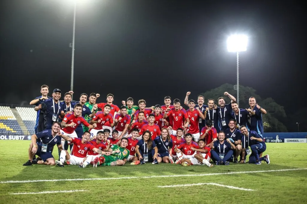 Chile se metió en semifinales del Sudamericano Sub 17 (Everton Silveira/Comunicaciones FFCH)