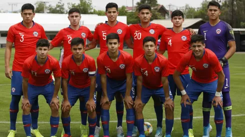 Parte del último plantel de Chile que clasificó a un Mundial Sub 17.