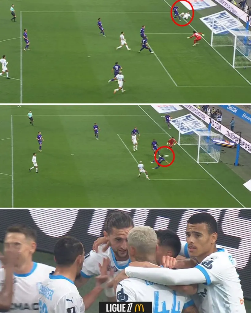 Gabriel Suazo sufrió con autogol ante Marsella