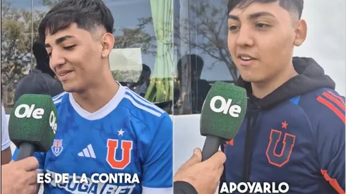 El video viral del hincha de la U que banca a Carlos Palacios