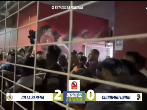 Video: la pelea entre La Serena y Coquimbo en el túnel tras el clásico