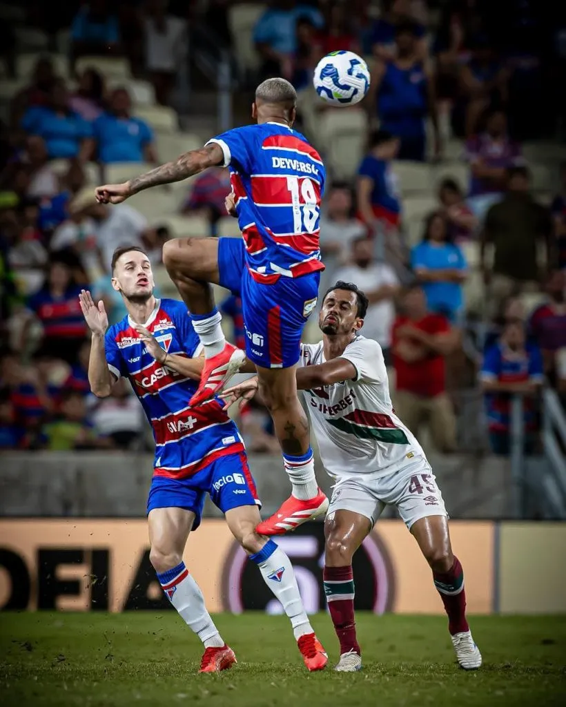 Deyverson ya hace de las suyas en Fortaleza y amenaza a Colo Colo. Foto: Instagram.