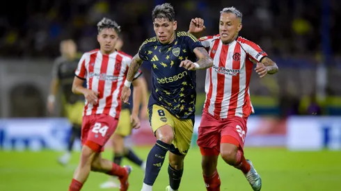 Carlos Palacios fue titular en Boca.