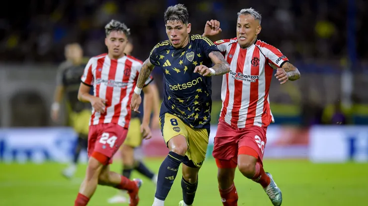 Carlos Palacios fue titular en Boca.