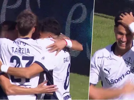 Ignorado por Gareca reacciona a su primer gol en Argentina