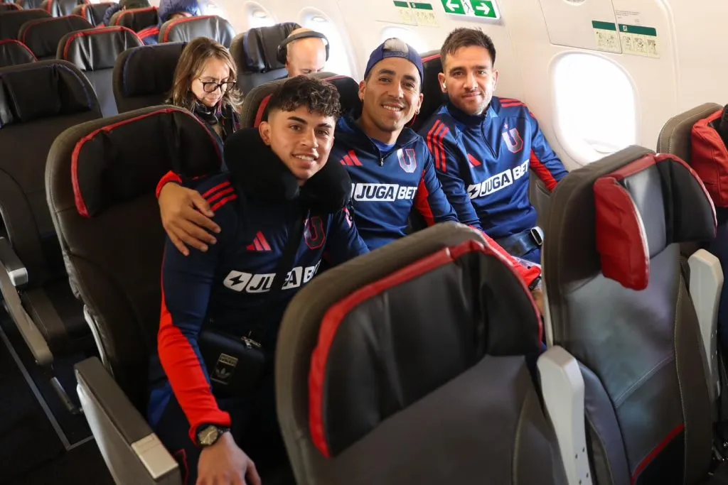 Maximiliano Guerrero fue parte de la delegación de Universidad de Chile que viajó a Argentina tras apenas jugar su primer partido oficial el pasado sábado.