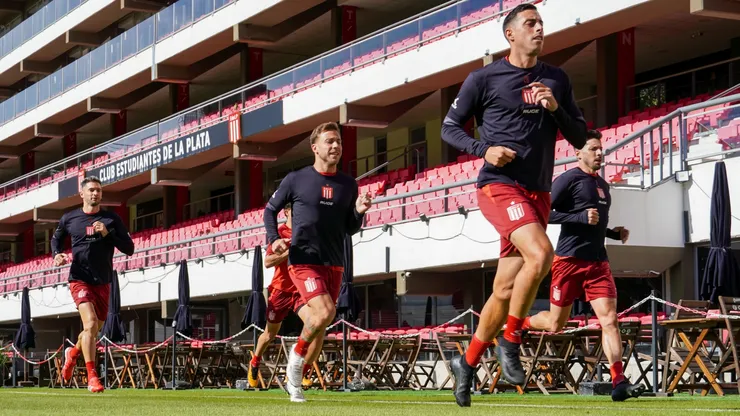 Estudiantes define su formación ante la U por Copa Libertadores.