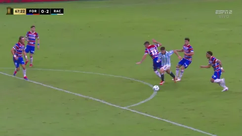 Esta figura de Racing hizo la jugada de la primera fecha y no estará con Colo Colo.