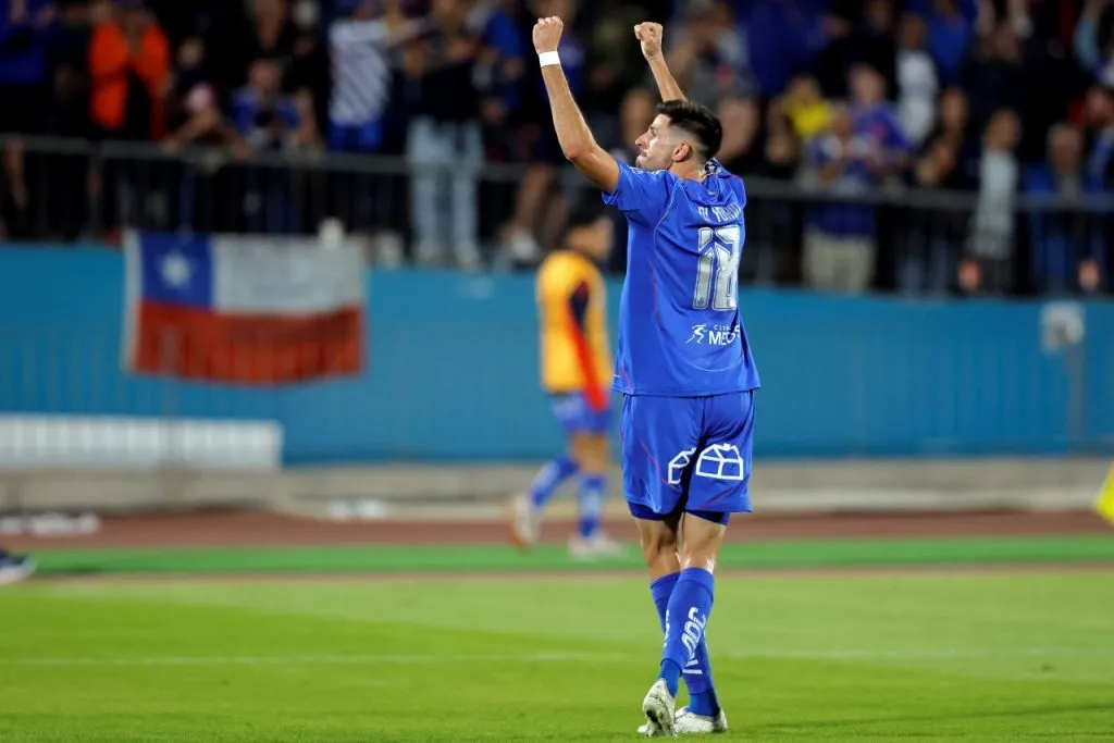 Lucas Di Yorio, el máximo goleador de la U en el 2025 (Photosport)