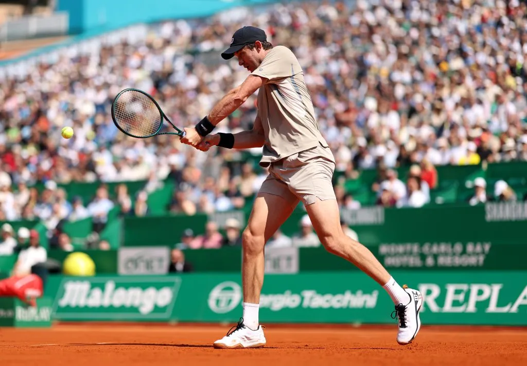 Nicolás Jarry otra vez perdió, ahora en Mónaco. (Photo by Clive Brunskill/Getty Images)