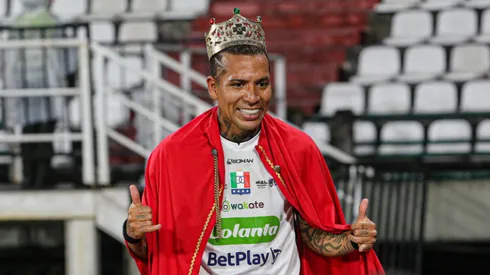 Dayro Moreno batió un récord con un doblete que anotó por Once Caldas.