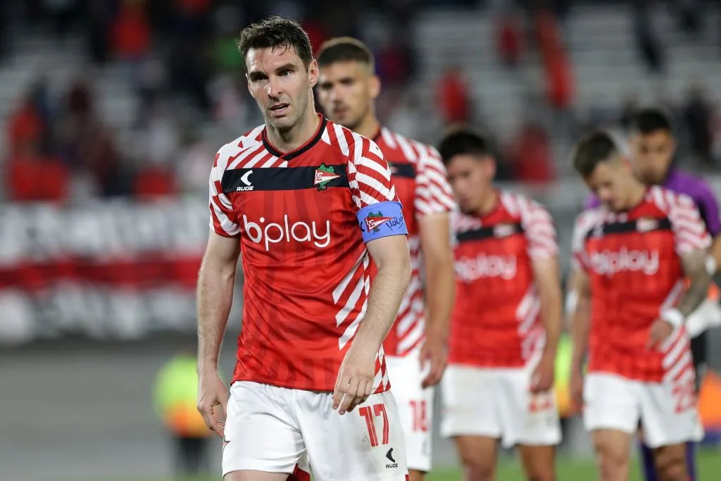 Mauro Boselli en su último paso por Estudiantes. (Photo by Daniel Jayo/Getty Images)