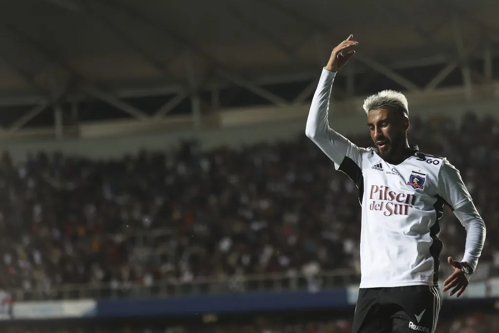 Juan Martín Lucero por primera vez se enfrenta a Colo Colo tras su salida del club. Foto: Javier Vergara/PHOTOSPORT