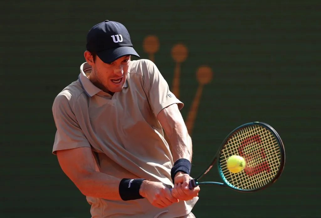 Nicolas Jarry en el Masters de Montecarlo 2025 (Getty Images).