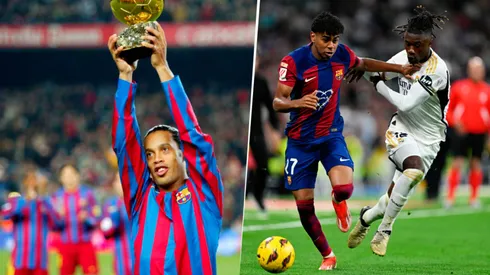 Ronaldinho se la jugó por Lamine Yamal como próximo ganador del balón de oro