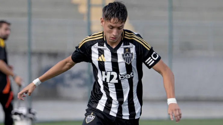 Iván Román ya debutó con Atlético Mineiro en el equipo Sub 20.
