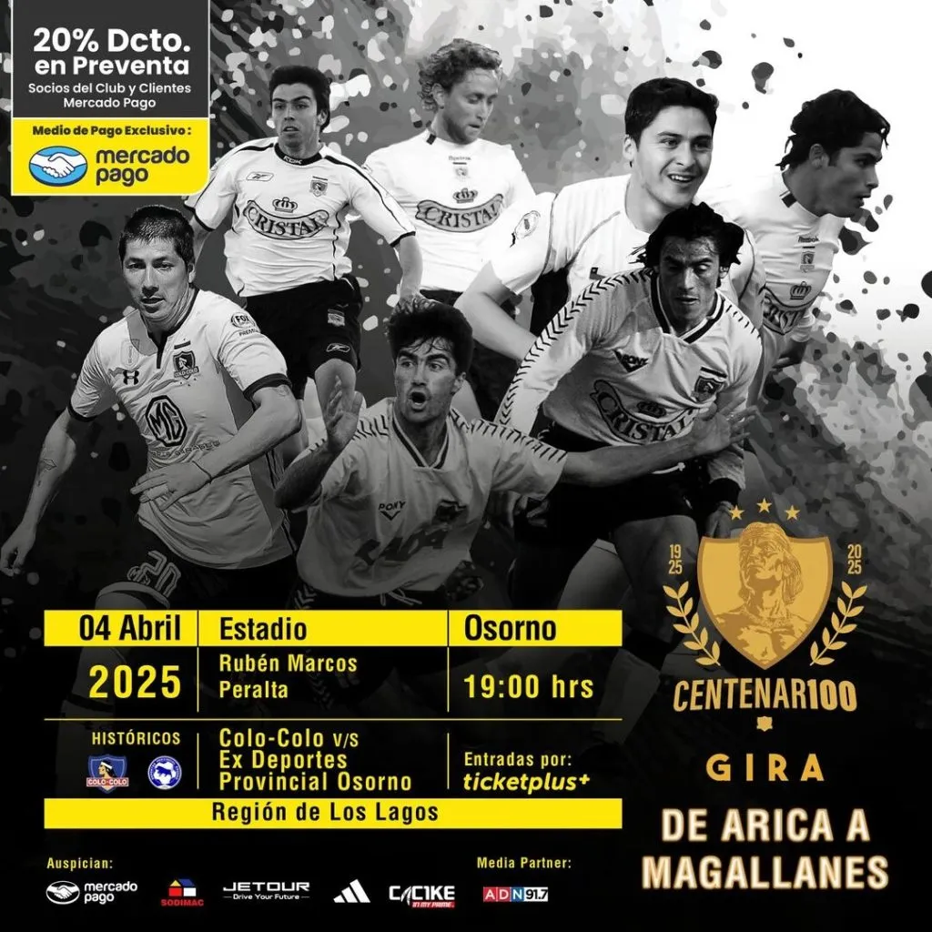 El evento de la polémica, y que incluye el uso de los escudos e imágenes de Provincial Osorno.