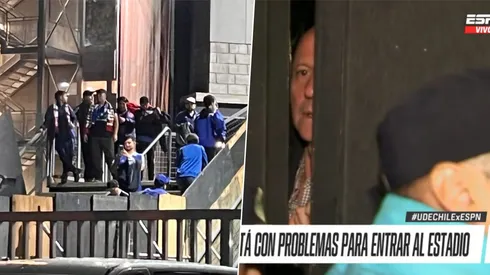 Los hinchas de la U tuvieron muchos problemas a la hora de acceder al estadio de La Plata.