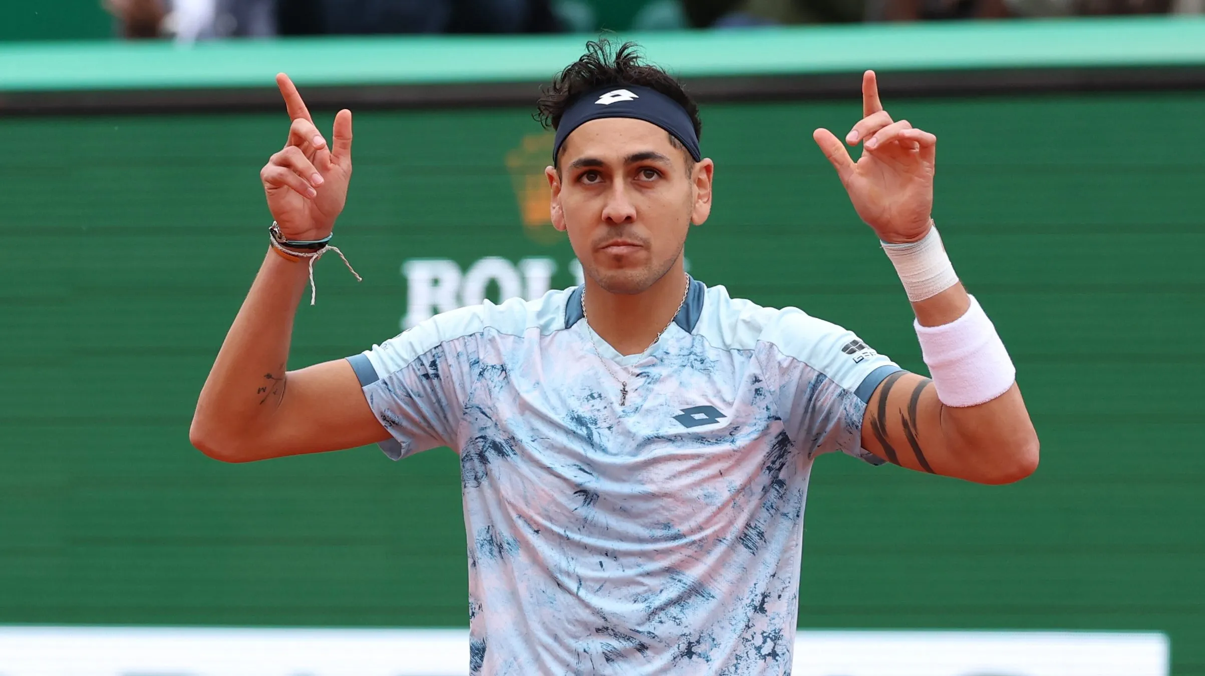 Alejandro Tabilo es alabado por su juego ante Djokovic