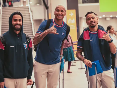 El centro de operaciones de Fortaleza antes de enfrentar a Colo Colo