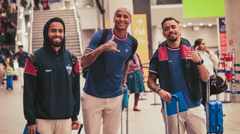 El cuadro brasileño ya está en Chile para enfrentar a Colo Colo en Copa Libertadores.