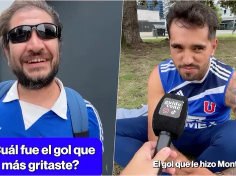 Hinchas de la U le cuentan a un argentino el gol más gritado del club