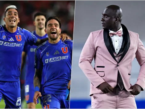 ¡Fotaza! Jugadores de la U posan con excéntrico DT de Barcelona