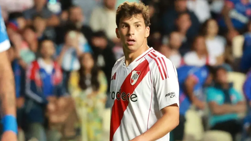 Gonzalo Tapia y su futuro en River Plate en cuestionamiento.