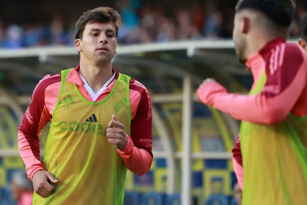 Gonzalo Tapia, “cortado” por Marcelo Gallardo en River Plate (Photosport)
