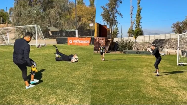 Cristóbal Campos volvió a jugar.