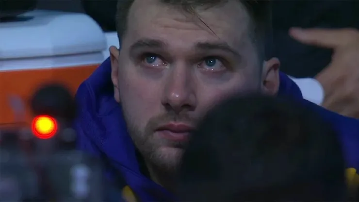 Luka Doncic no aguanta las lágrimas tras regresar a los Dallas Mavericks