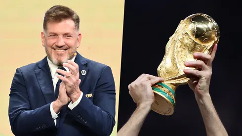 Domínguez confirmó el proyecto del mundial con 64 equipos.