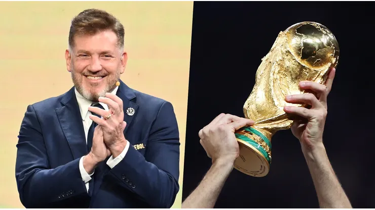 Domínguez confirmó el proyecto del mundial con 64 equipos.