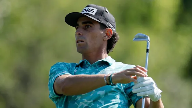 Joaquín Niemann durante el Masters de Augusta de 2025 (Getty Images).