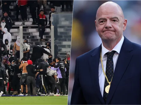 La reacción del presidente de la FIFA tras muerte de hinchas albos