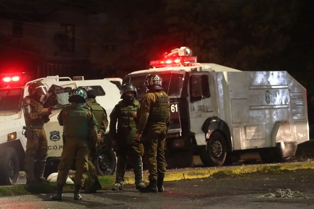 Los incidentes se registraron en las afueras del Monumental.