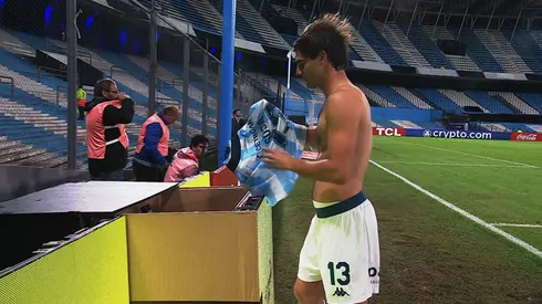 El momento viral en el final de un partido de Libertadores