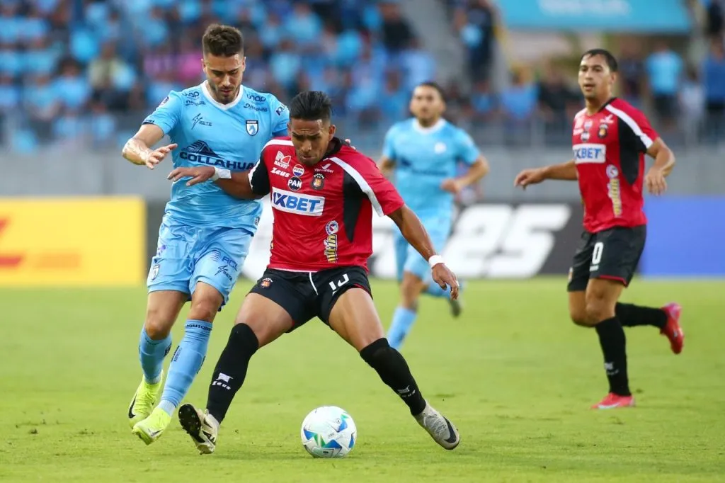 Juan Pablo Gómez ya vio acción con Iquique en esta Copa Sudamericana (Photosport)