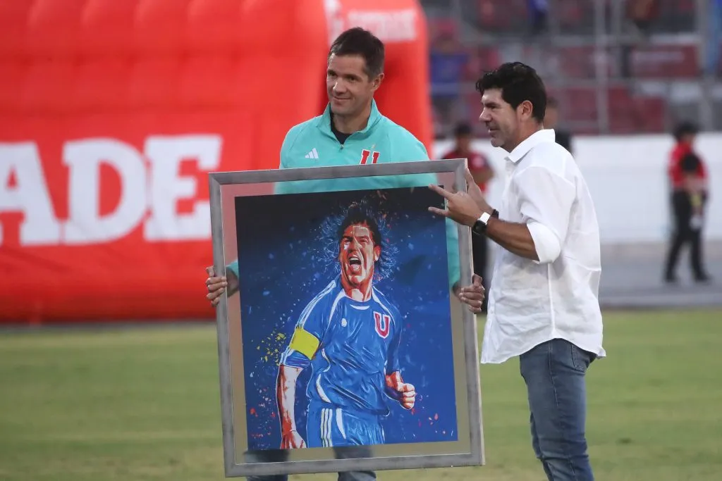 Marcelo Salas está identificado con Universidad de Chile. Foto: Jonnathan Oyarzun/Photosport