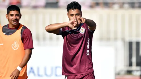 Jhonatan Kauan viene de marcar un gol en la victoria de Deportes La Serena ante Coquimbo Unido en la Copa Chile.