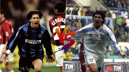 Iván Zamorano y Marcelo Salas jugaron en Europa.