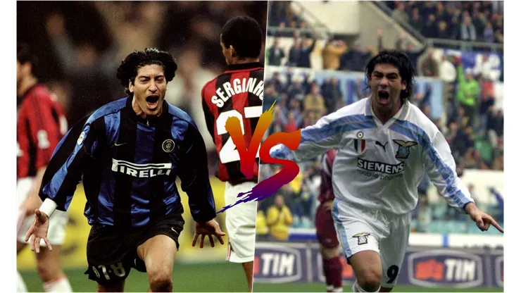 Iván Zamorano y Marcelo Salas jugaron en Europa.