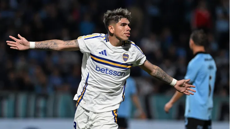 Carlos Palacios volvió al gol en Boca Juniors.